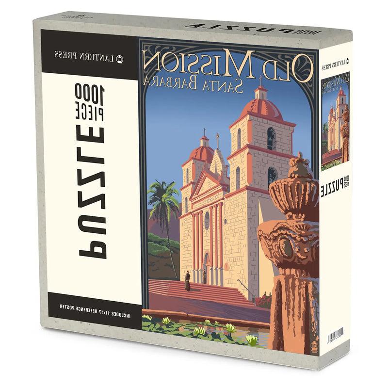 1000 Piece Santa Barbara Mission Puzzle