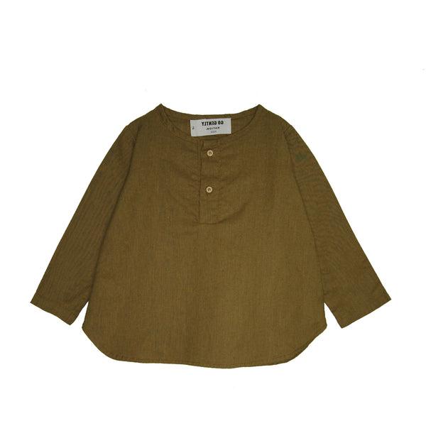 Go Gently Nation Fennel Placket Top - 3T