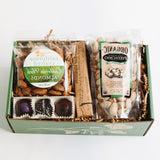 Petite SB gift box with assorted nuts and chocolates