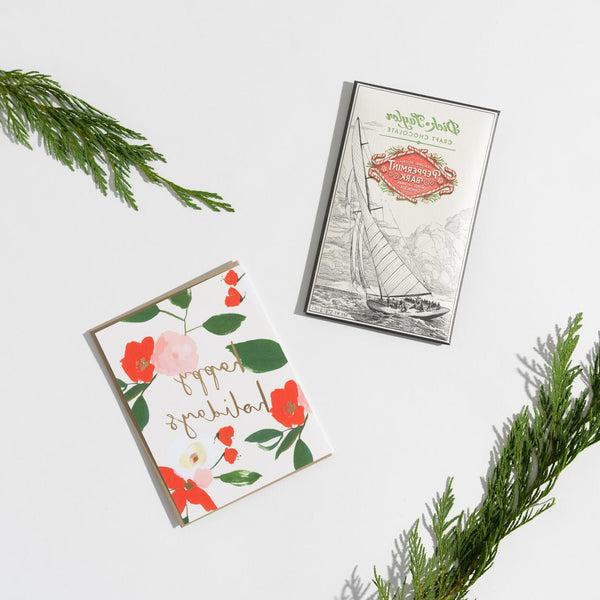 Blooms of the Holidays Note Card