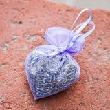 Heart shaped lavender sachet 